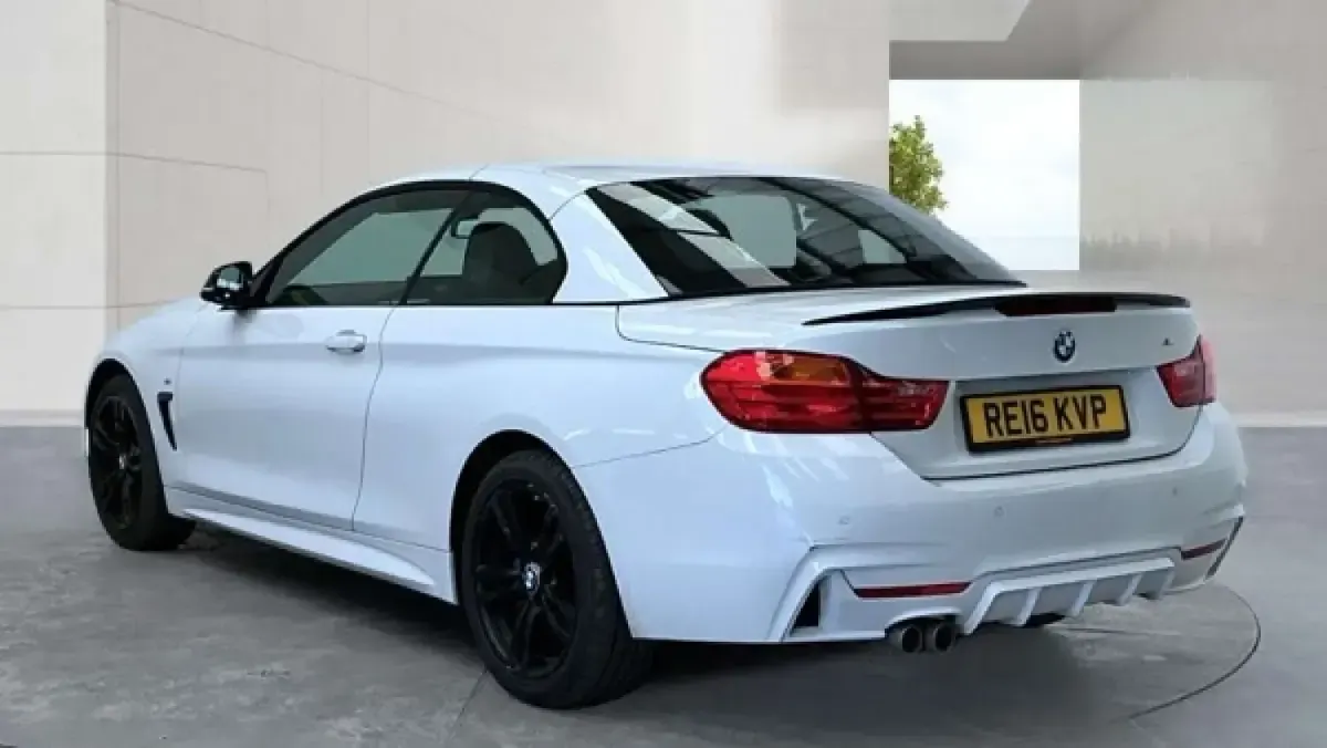 Used BMW 435 M Sport 308 HP (226 kW) 2016 White Cabriolet