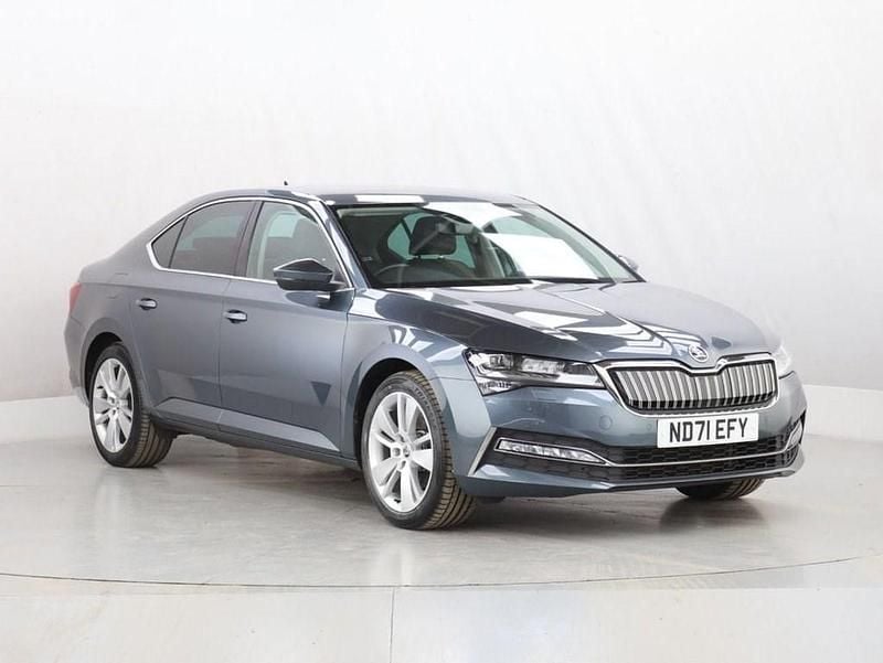 Used Skoda Superb SE L 218 HP (160 kW) 2021 Grey Hatchback