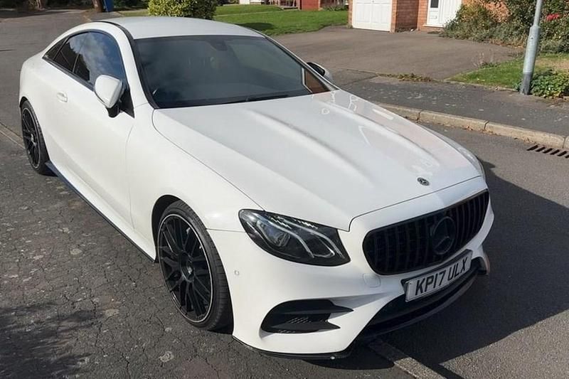 White Used 2017 Mercedes E220 AMG line Coupe | £15,490 (Fair price) - Image 1/1