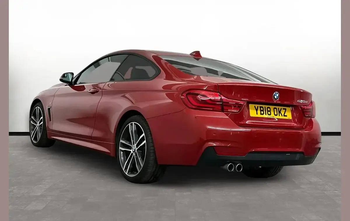 Used BMW 420 M Sport 187 HP (137 kW) 2018 Red Coupe