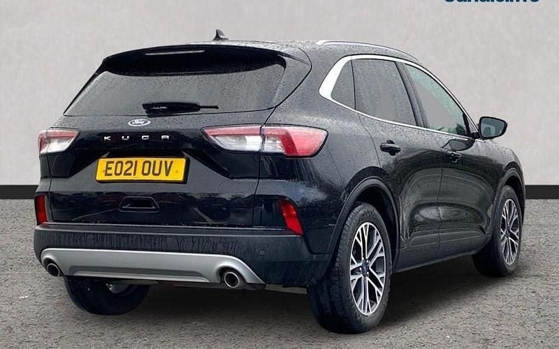 Used Ford Kuga Titanium 120 HP (88 kW) 2020 Black SUV