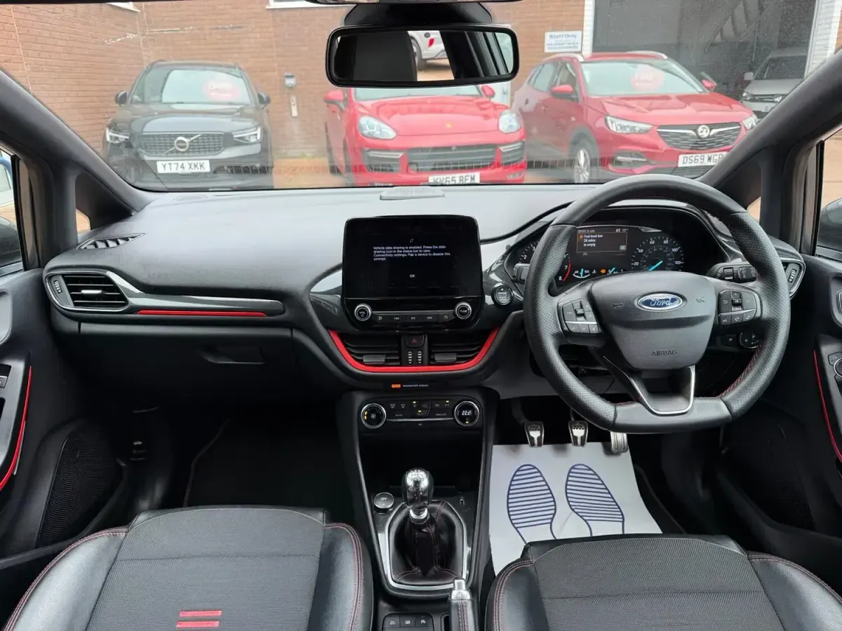 Used Ford Fiesta ST-Line X 100 HP (73 kW) 2019 Grey Hatchback