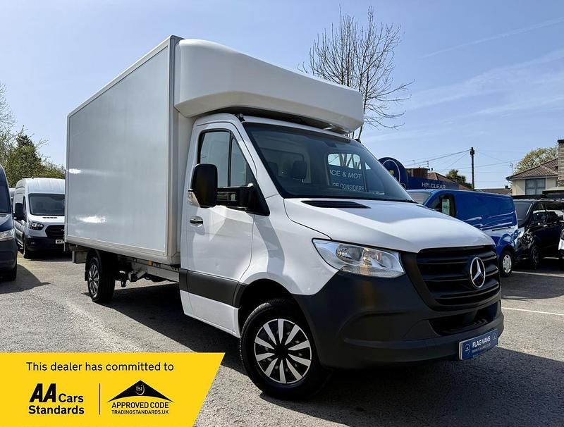 Begagnad Mercedes Sprinter Progressive 2022 Vit Van