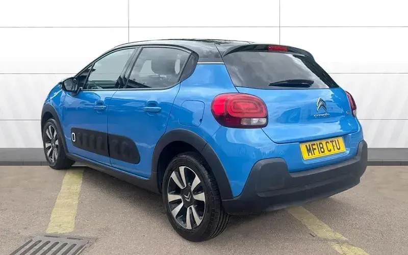 Used Citroën C3 Flair 82 HP (60 kW) 2018 Blue Hatchback