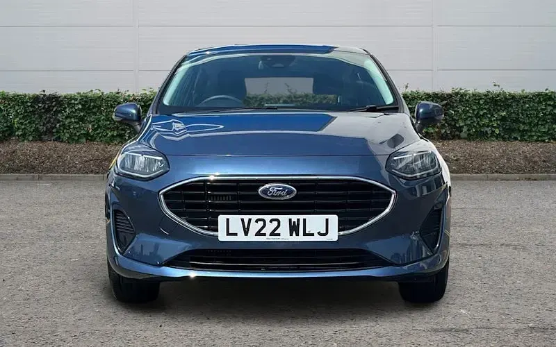 Used Ford Fiesta Trend 101 HP (74 kW) 2022 Blue Hatchback