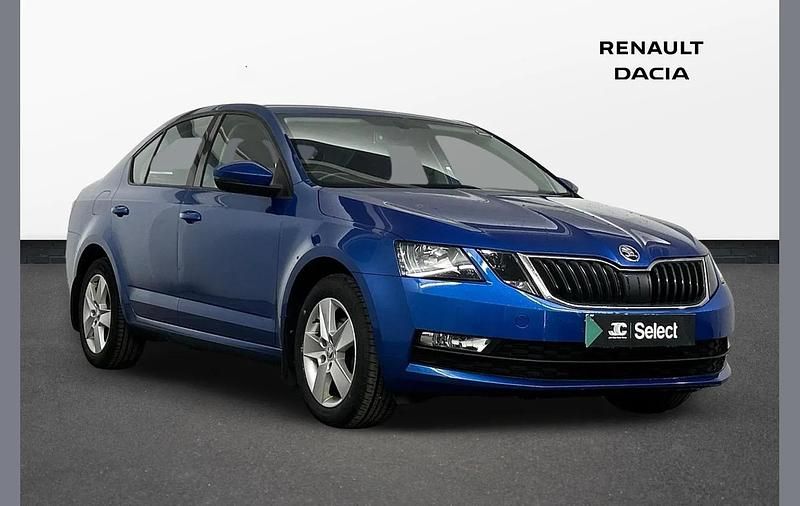 Begagnad Skoda Octavia SE 113 HK (83 kW) 2017 Blå Halvkombi