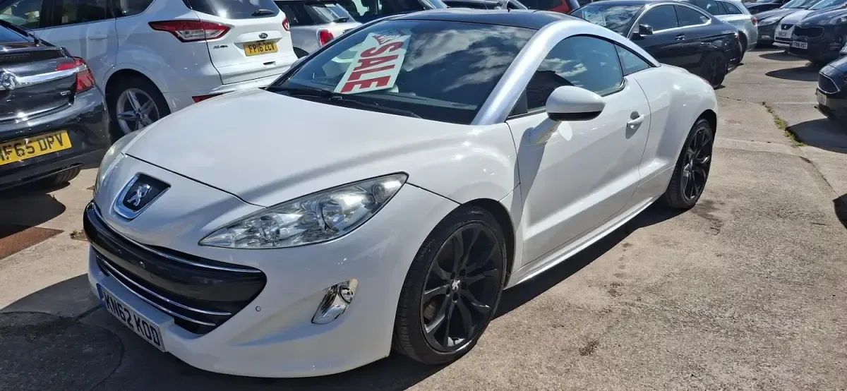 Used Peugeot RCZ GTi 200 HP (147 kW) 2012 White Coupe
