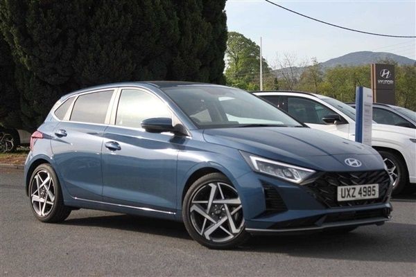 Pearl vibrant blue New 2025 Hyundai i20 Ultimate Hatchback | £20,990 (Good price) - Image 1/1