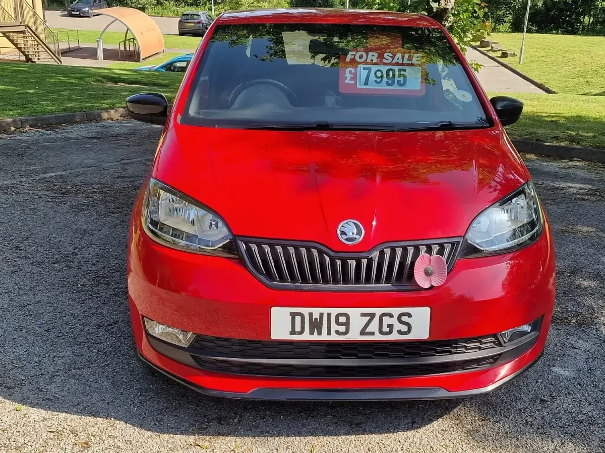Used Skoda Citigo Monte Carlo 60 HP (44 kW) 2019 Red Hatchback