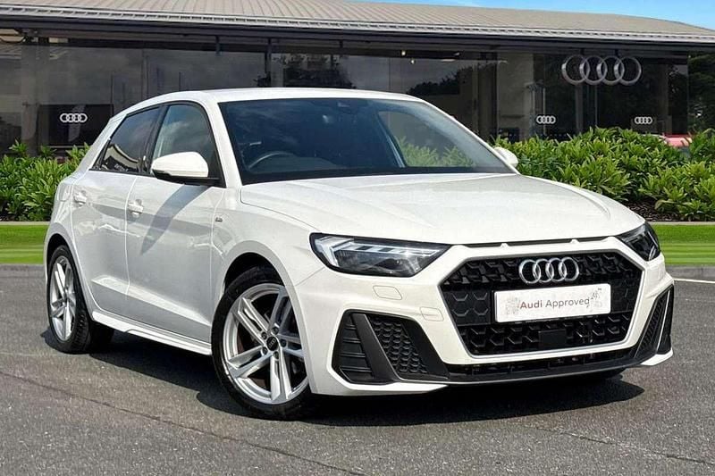 White Used 2022 Audi A1 S-Line Hatchback | £17,995 (Fair price) - Image 1/4