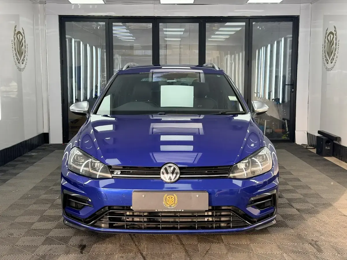 Used VW Golf VII R 305 HP (224 kW) 2017 Blue Estate