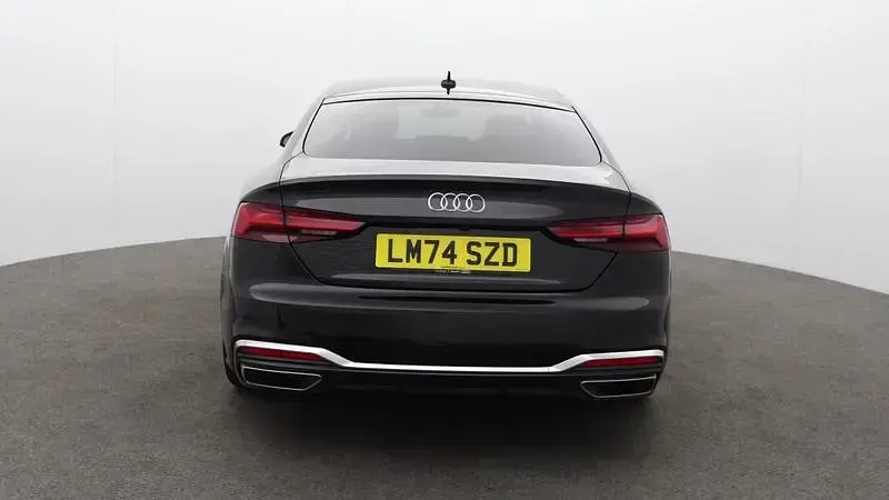 Used Audi A5 Sportback S-Line 150 HP (110 kW) 2025 Black Hatchback