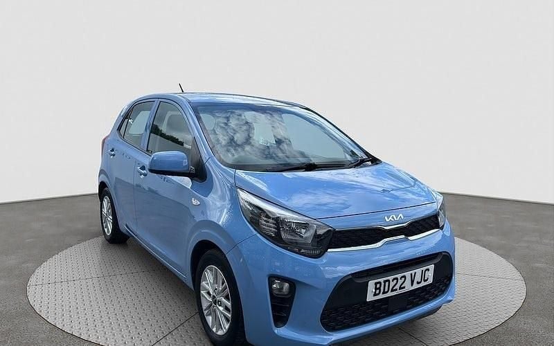 Blue Used 2022 Kia Picanto 2 Hatchback | £7,995 (Good price) - Image 1/4
