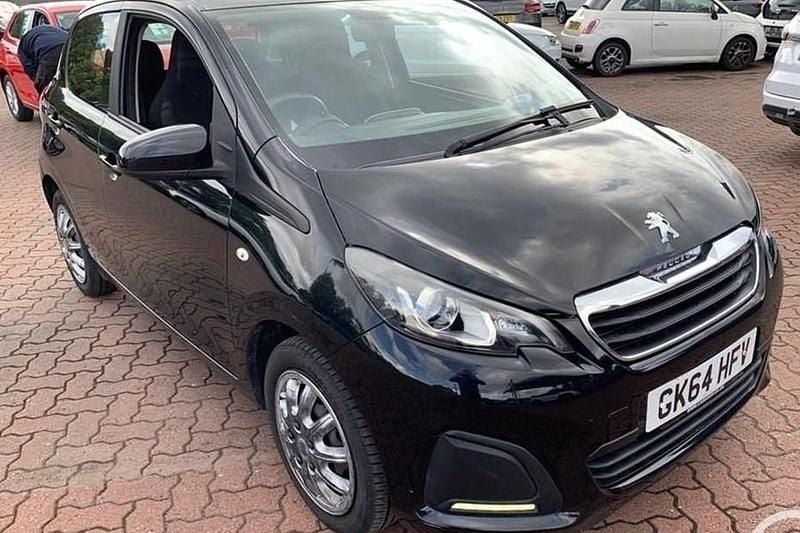 Black Used 2014 Peugeot 108 Active Hatchback | £3,995 (Fair price) - Image 1/1