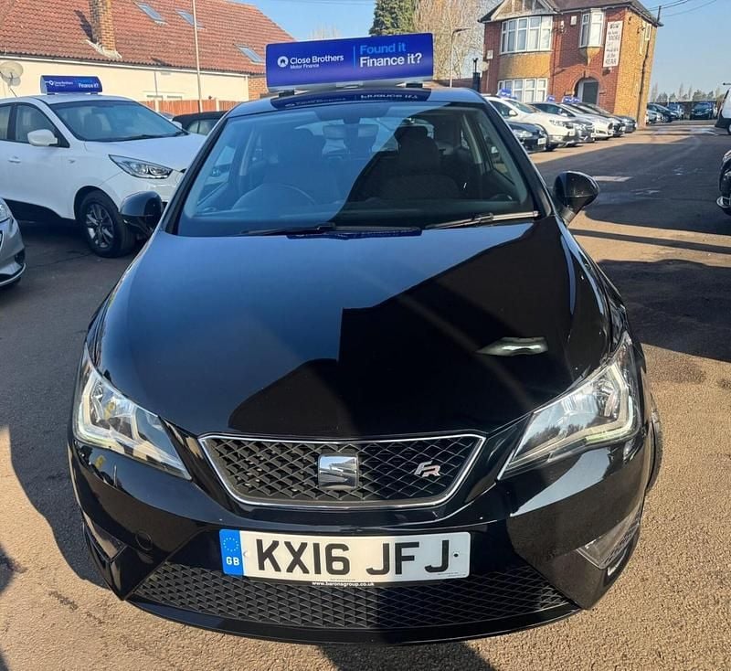 Used Seat Ibiza FR 90 HP (66 kW) 2016 Black Hatchback