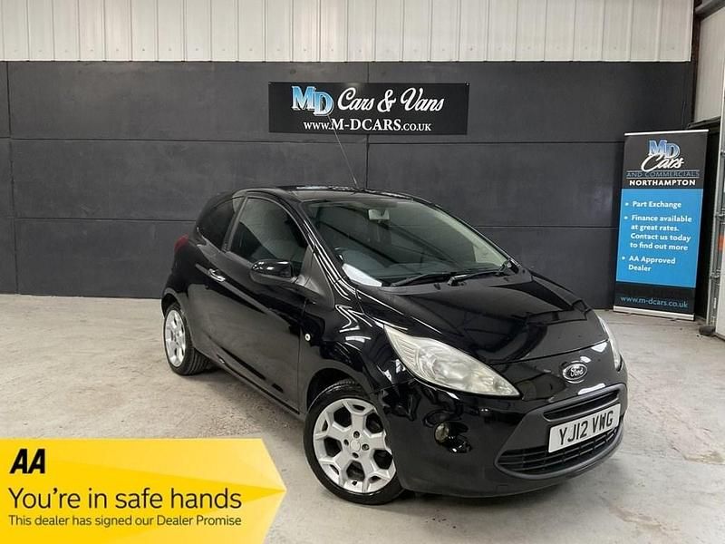 Black Used 2012 Ford Ka Titanium Hatchback | £3,290 (A bit pricey) - Image 1/4