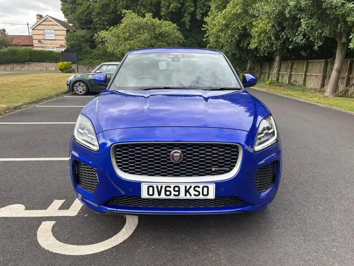 Used Jaguar E-Pace R-Dynamic 180 HP (132 kW) 2019 Blue SUV
