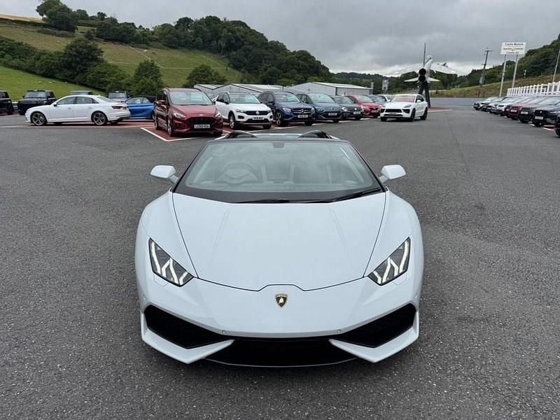 Used Lamborghini Huracán 610 HP (448 kW) 2017 White Cabriolet