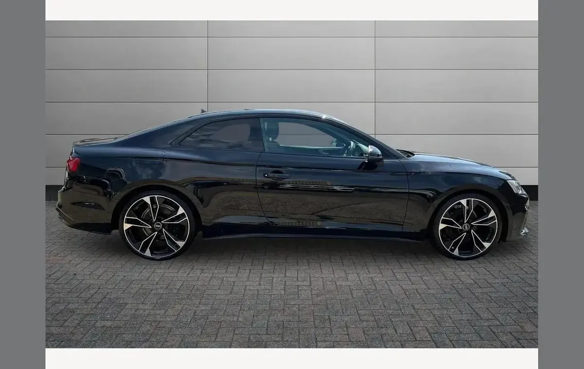 Used Audi A5 Black Edition 150 HP (110 kW) 2023 Mythos black Coupe