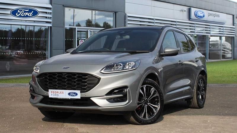 Silver Used 2022 Ford Kuga ST-Line X SUV | £21,150 (Good price) - Image 1/2