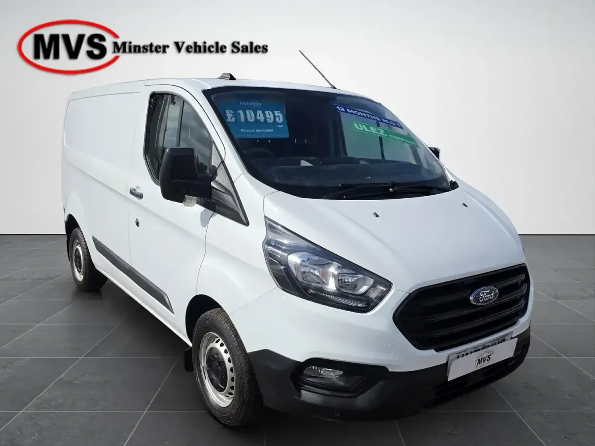 Used Ford Transit Custom 105 HP (77 kW) 2021 White Van