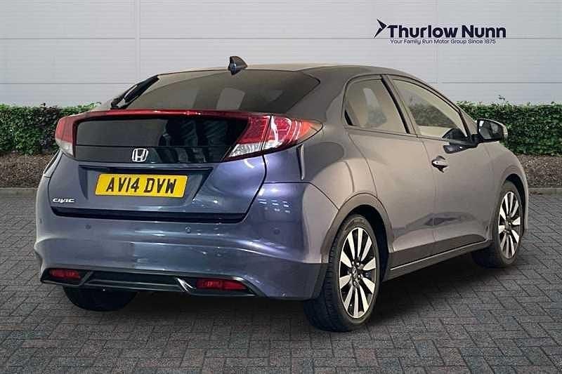 Used Honda Civic SR 142 HP (104 kW) 2014 Blue Hatchback