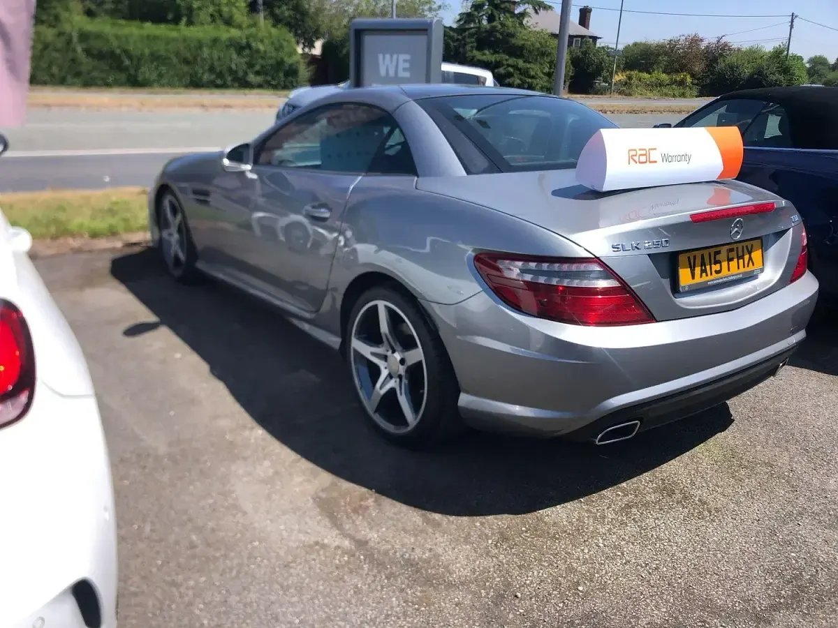 Used Mercedes SLK250 AMG 2015 Silver Cabriolet