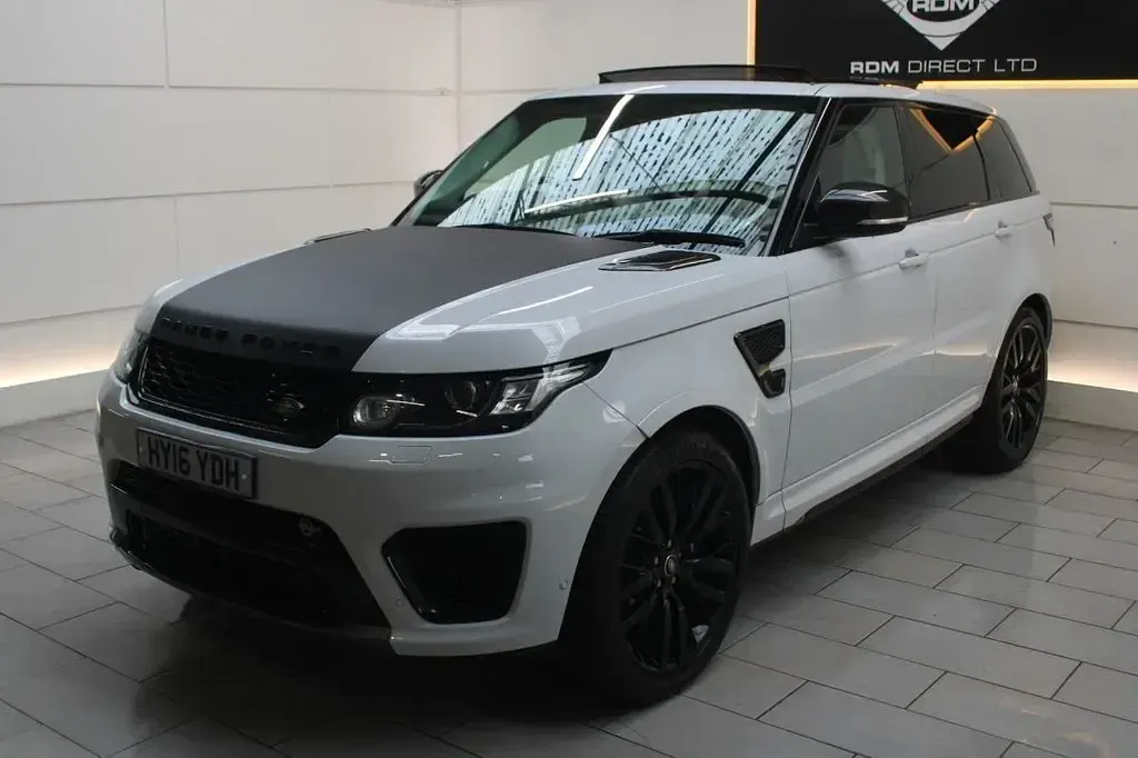 Used Land Rover Range Rover Sport SVR 550 HP (404 kW) 2016 White SUV