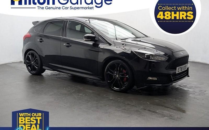Used Ford Focus ST 185 HP (136 kW) 2017 Black Hatchback