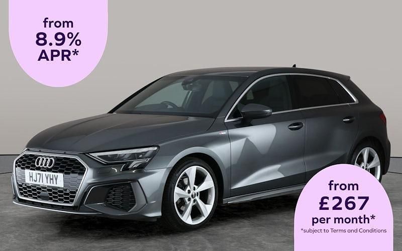 Used 2024 Audi A3 Sportback S-Line Hatchback | £19,827 (Good price) - Image 1/2