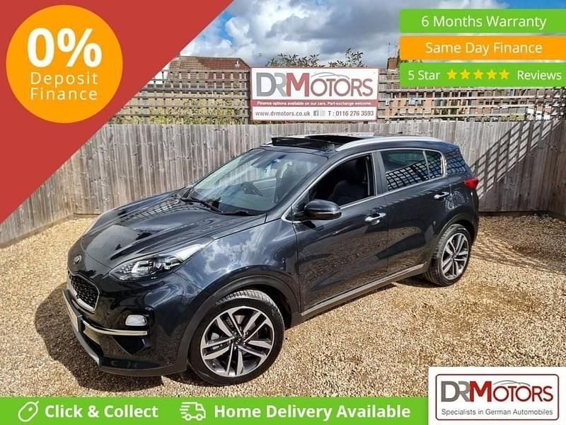 Black Used 2020 Kia Sportage 4 SUV | £14,040 (Good price) - Image 1/4