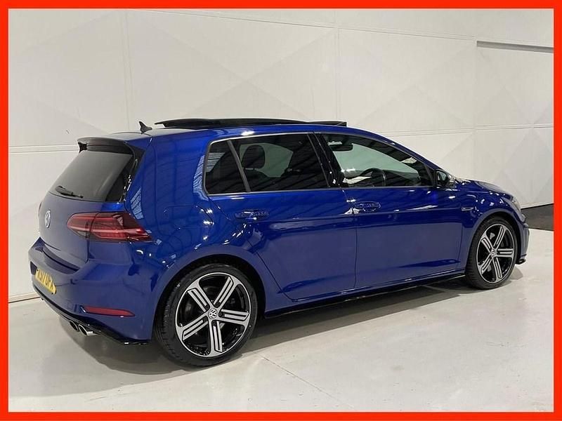 Used VW Golf VII R 310 HP (228 kW) 2017 Blue Hatchback