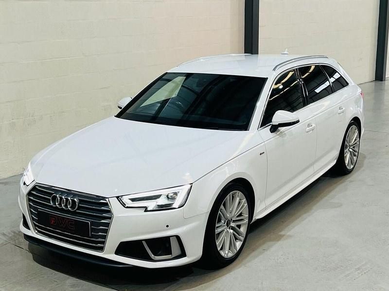 Used Audi A4 S-Line 150 HP (110 kW) 2019 White Estate