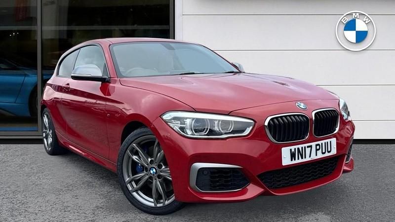 Used BMW M140 M Sport 335 HP (246 kW) 2017 Red Hatchback