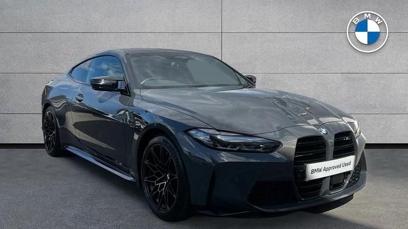 Grey Used 2022 BMW M4 Competition Edition Coupe | £50,885 (Good price) - Image 1/4