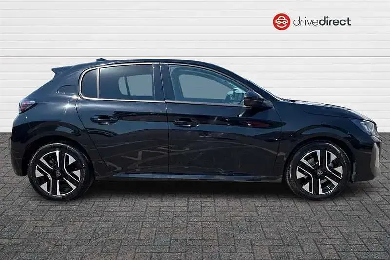 Used Peugeot 208 Allure 100 HP (73 kW) 2025 Black Hatchback