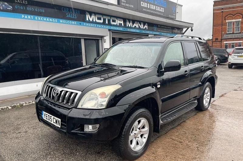 Black Used 2005 Toyota Land Cruiser SUV | £7,995 (Super price) - Image 1/1