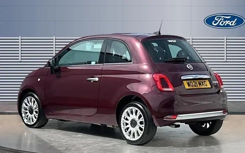Used Fiat 500 Star 69 HP (50 kW) 2021 Red Hatchback