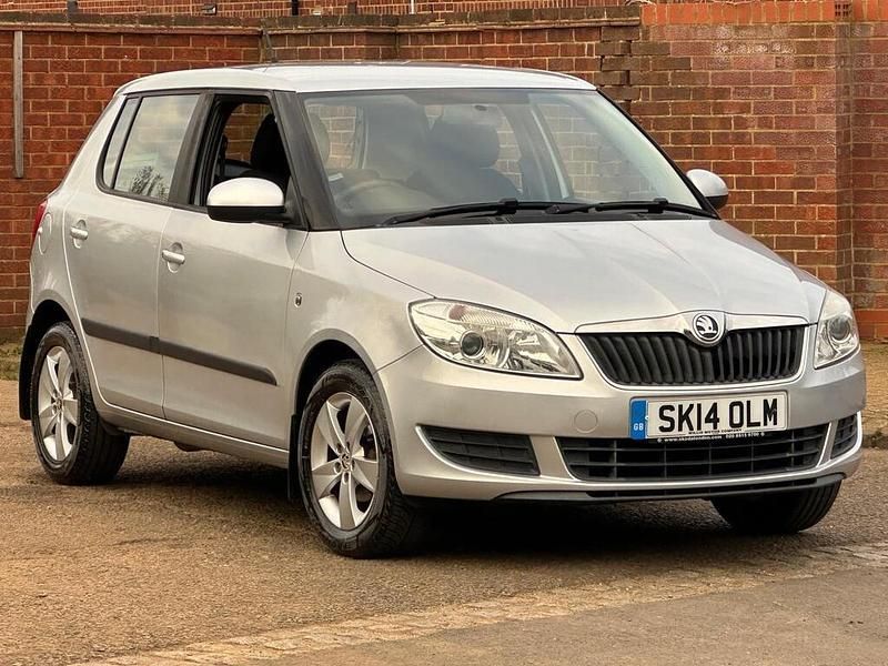 Gebraucht Skoda Fabia SE 2014 Silber Kleinwagen