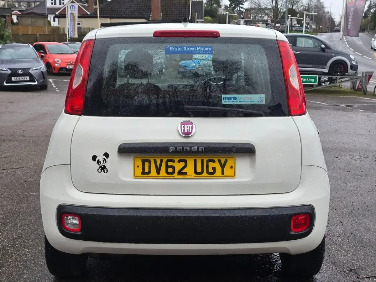 Used Fiat Panda Pop 69 HP (50 kW) 2012 White Hatchback