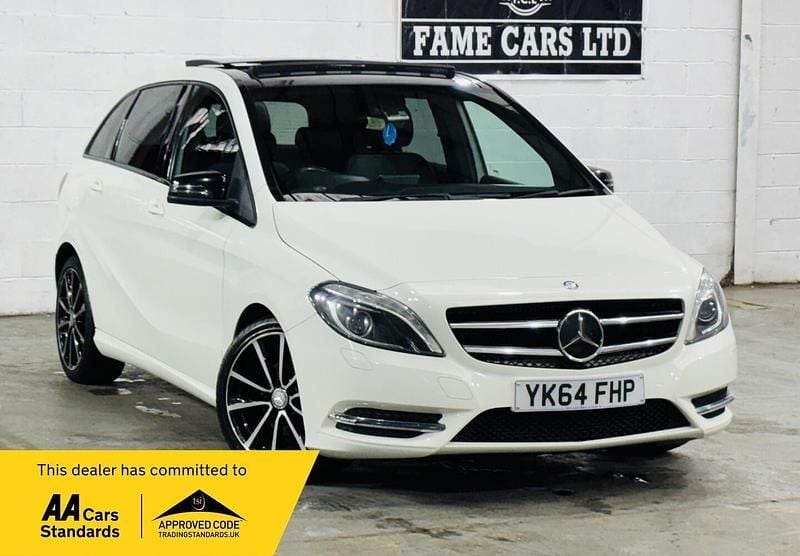 Used Mercedes B180 109 HP (80 kW) 2014 White MPV