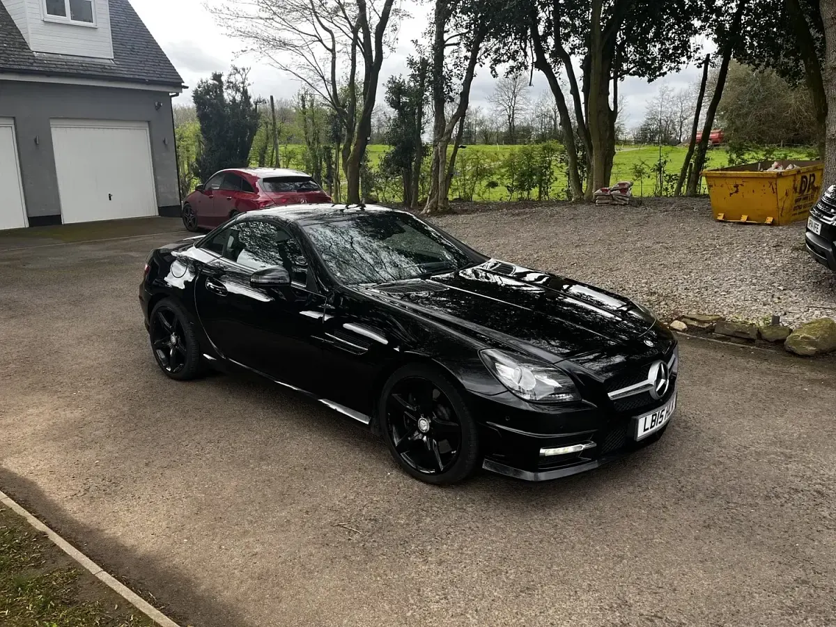 Used Mercedes SLK250 AMG 2015 Black Cabriolet