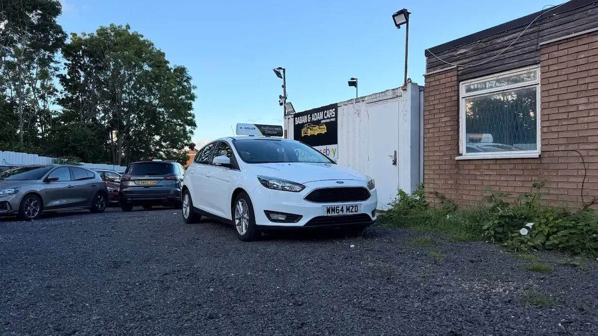 Used Ford Focus Zetec 125 HP (91 kW) 2014 White Hatchback