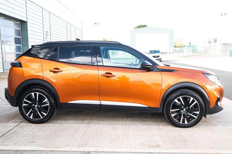 Used Peugeot e-2008 GT-line 98 kW (134 HP) 2020 Orange SUV