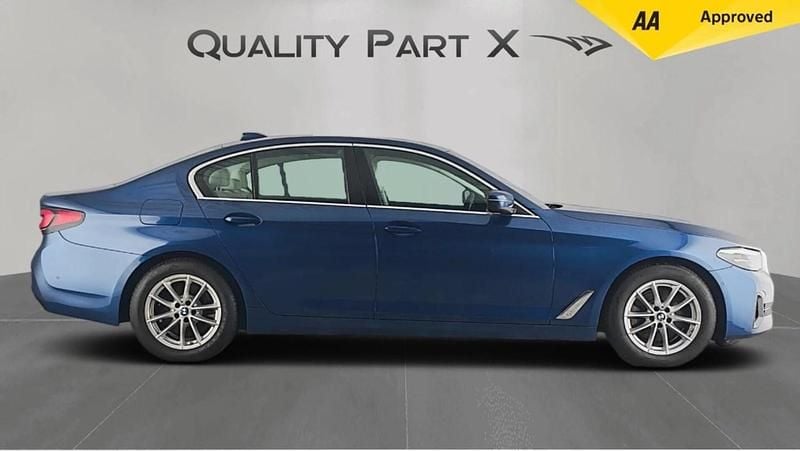 Used BMW 520 2021 Blue Sedan