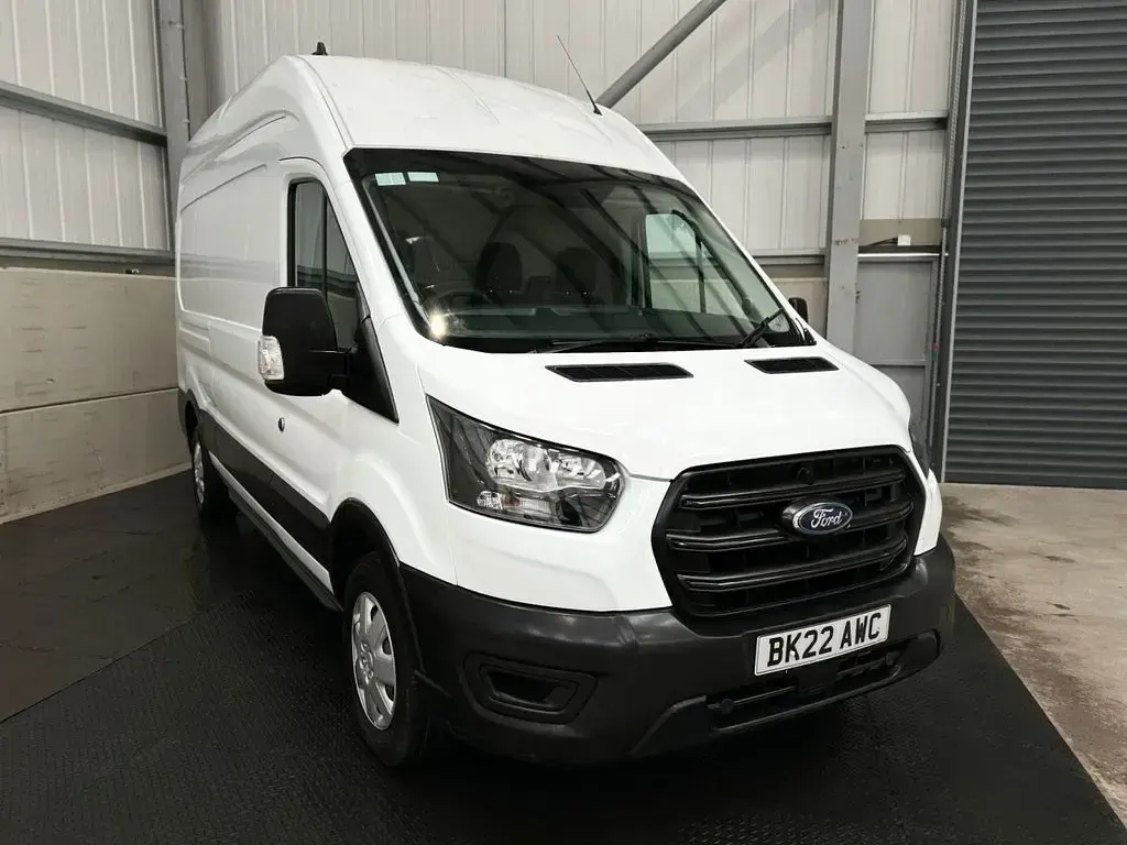 Used Ford Transit 130 HP (95 kW) 2022 White Van
