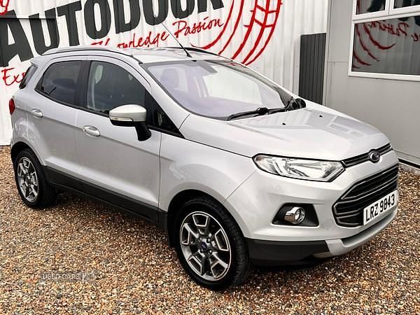 Silver Used 2017 Ford Ecosport Titanium SUV | £6,990 (Fair price) - Image 1/4
