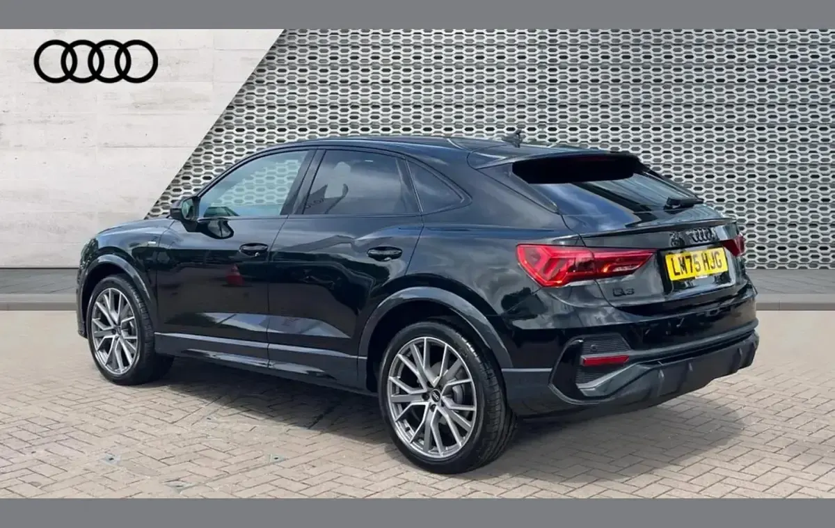 Used Audi Q3 Black Edition 150 HP (110 kW) 2025 Black SUV