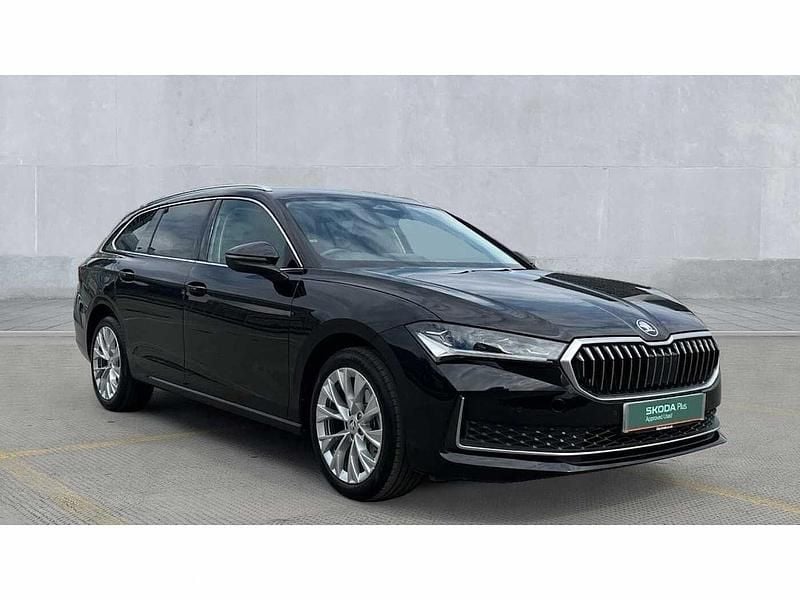 Black Used 2024 Skoda Superb SE L Estate | £27,341 (A bit pricey) - Image 1/4