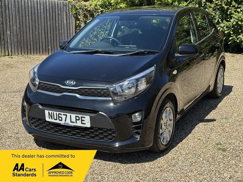 Black Used 2017 Kia Picanto 2 Hatchback | £5,695 (A bit pricey) - Image 1/4
